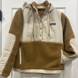 Patagonia W Shelled Retro X Fleece Pullover - EUC, worn 3x